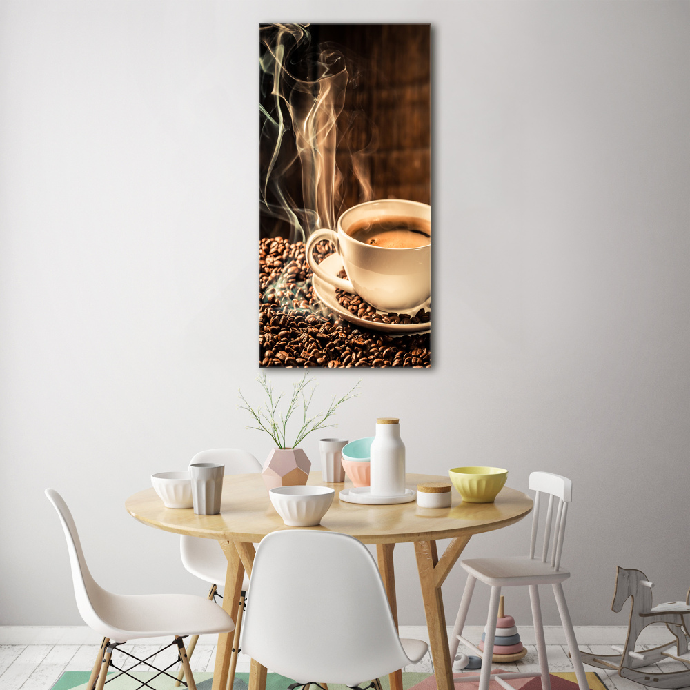 Tableau acrylique Café aromatique