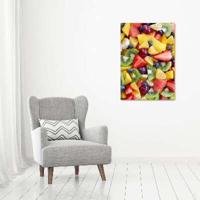 Tableau acrylique Fruits coupés