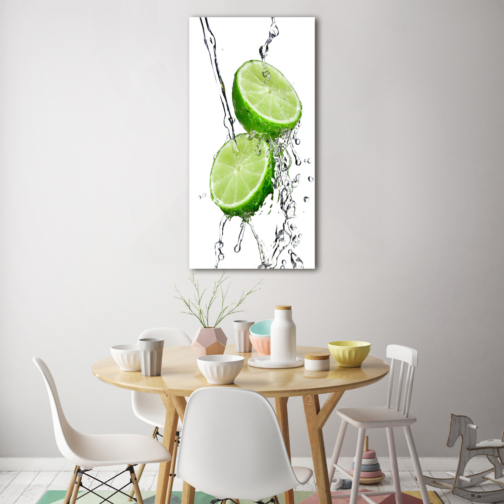 Tableau en acrylique Citron vert