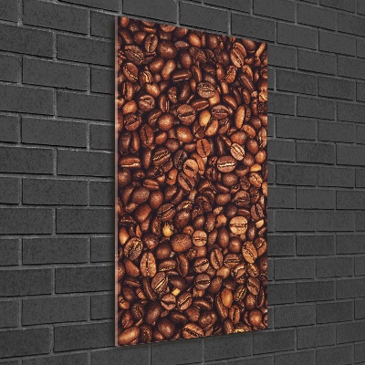 Tableau en acrylique Des grains de café délicieux