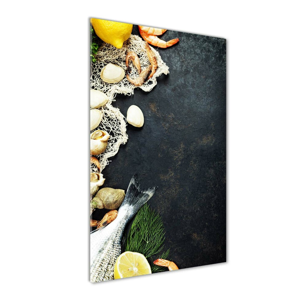 Acrylique tableau Fruits de mer