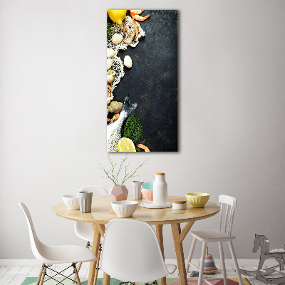 Acrylique tableau Fruits de mer