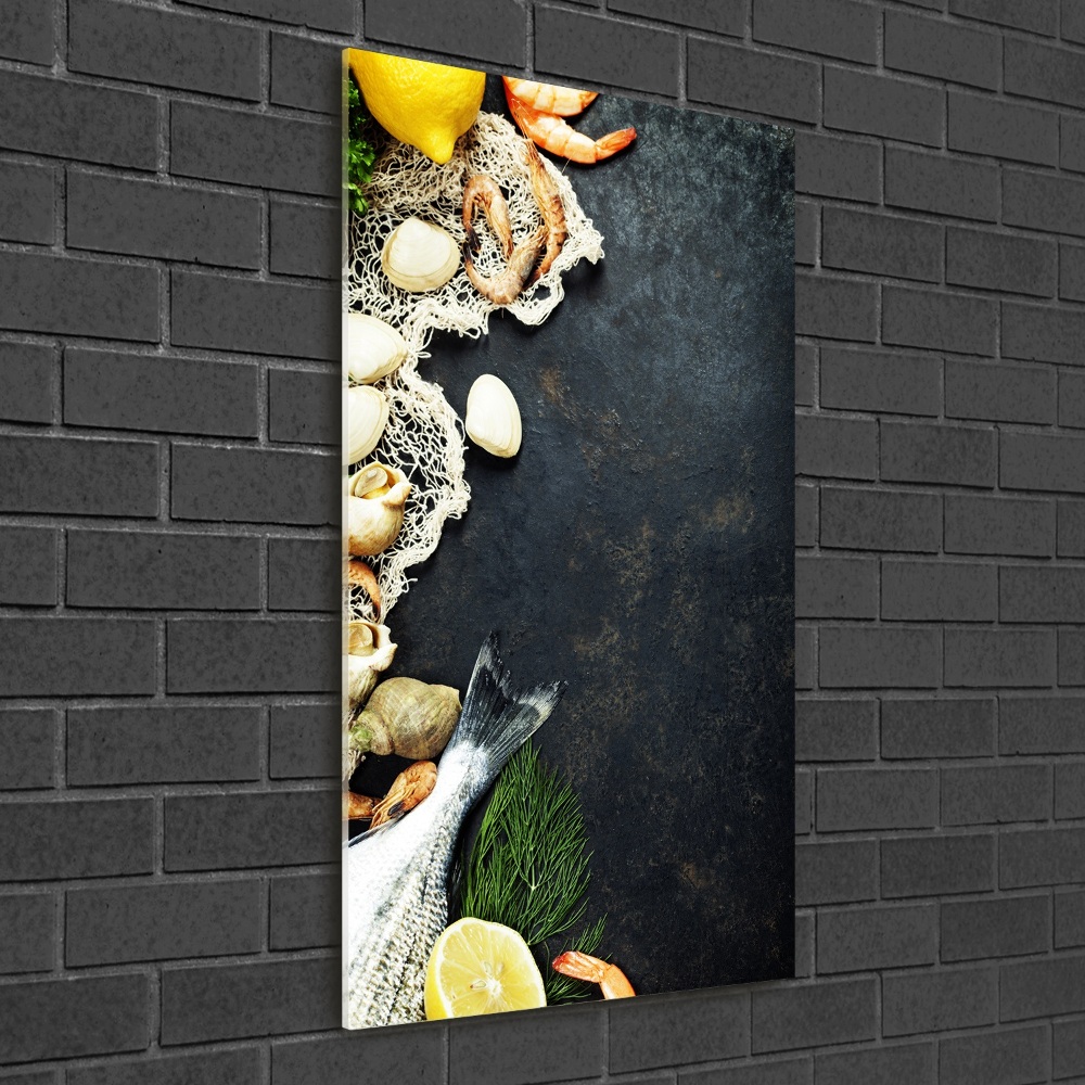 Acrylique tableau Fruits de mer