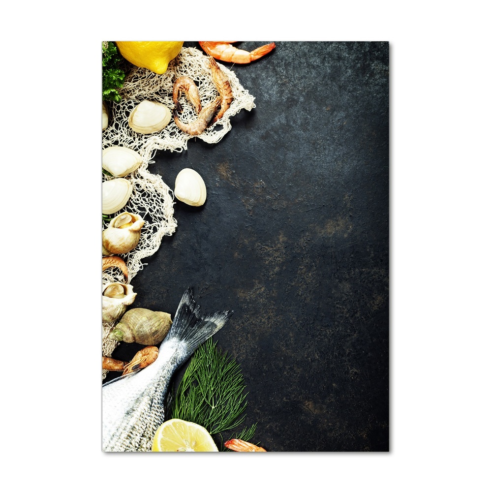 Acrylique tableau Fruits de mer