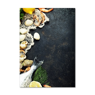 Acrylique tableau Fruits de mer