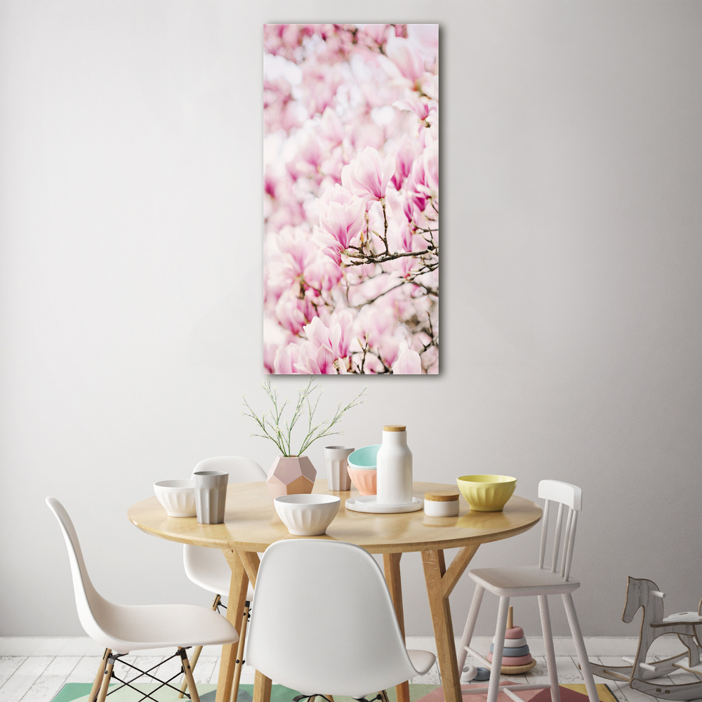 Tableau en acrylique Fleurs de magnolia