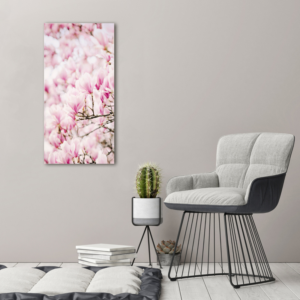 Tableau en acrylique Fleurs de magnolia