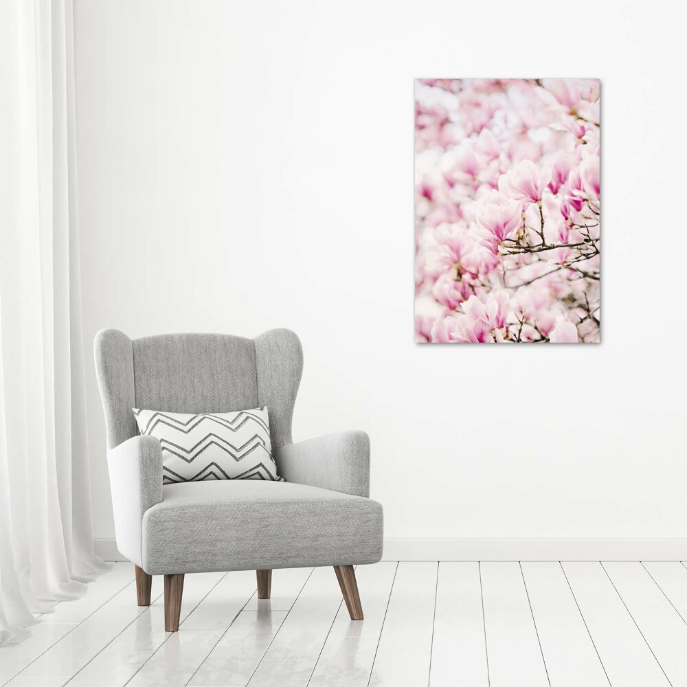 Tableau en acrylique Fleurs de magnolia