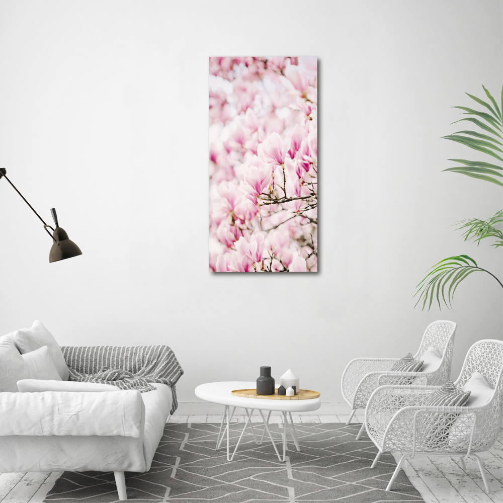 Tableau en acrylique Fleurs de magnolia