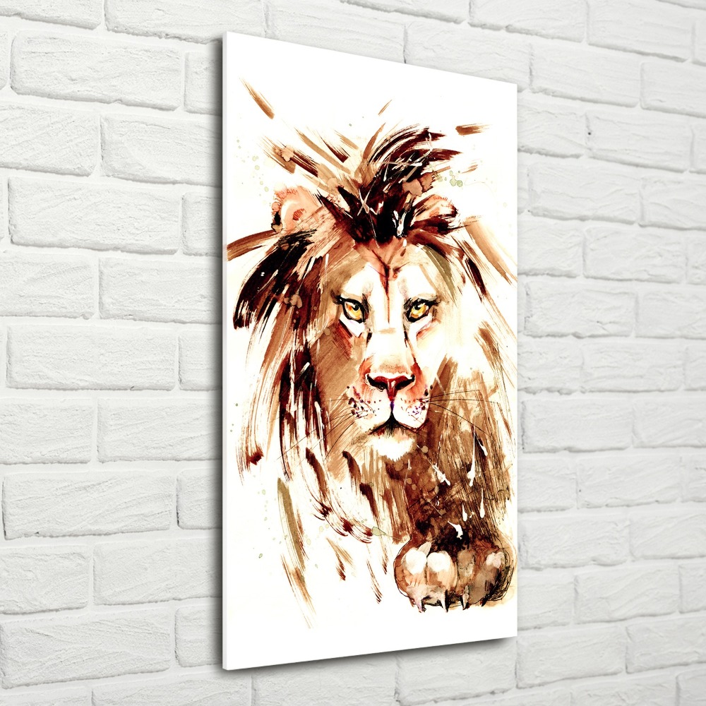 Tableau en acrylique Lion