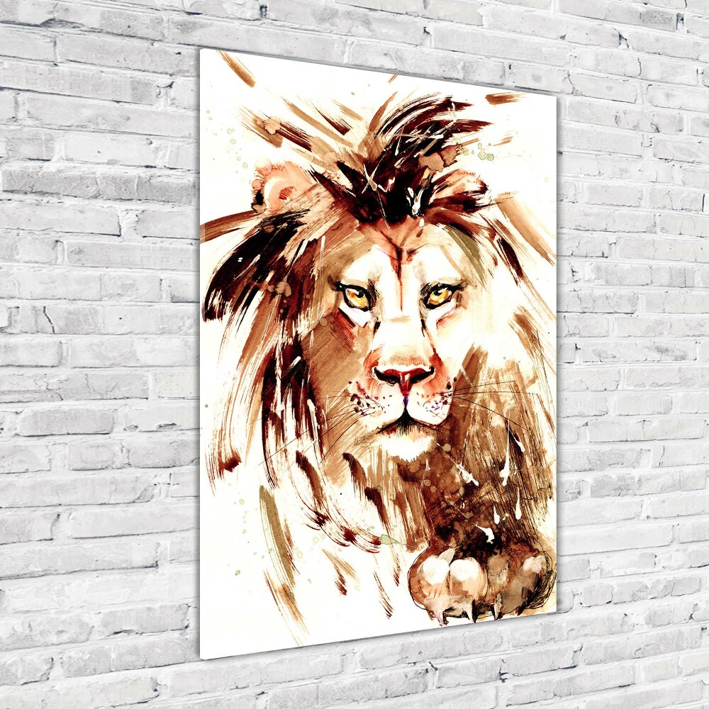 Tableau en acrylique Lion