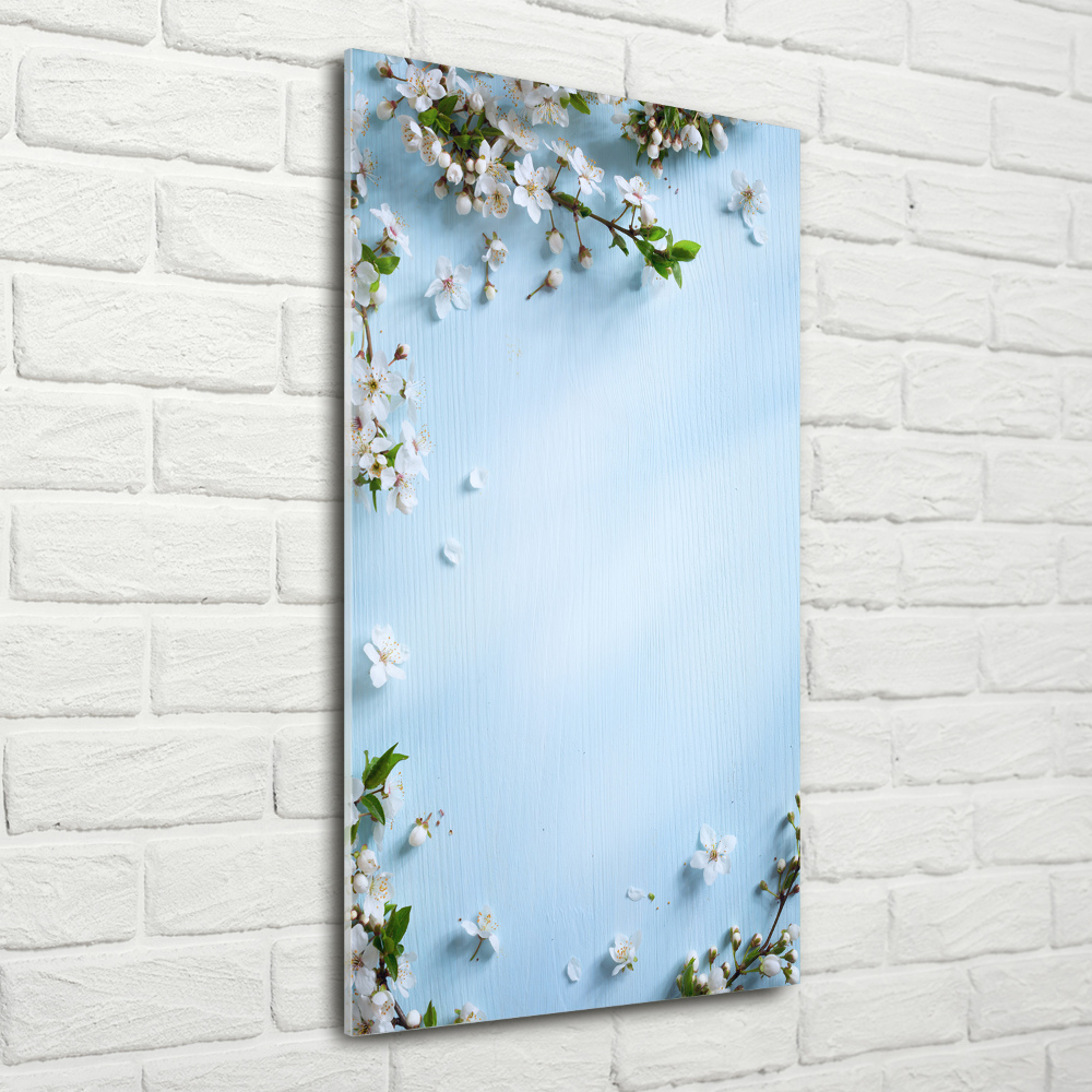 Tableau acrylique Cerisier en fleur