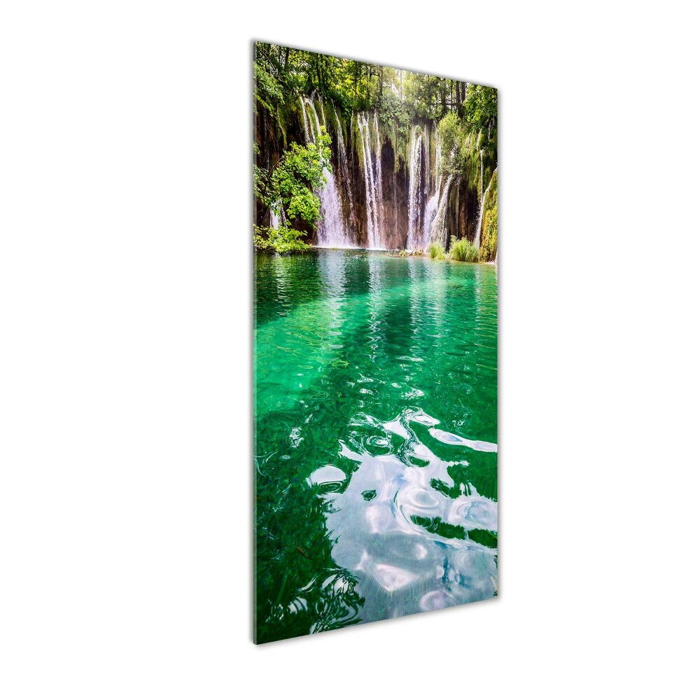 Tableau verre acrylique Lacs de Plitvice