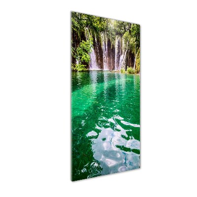 Tableau verre acrylique Lacs de Plitvice