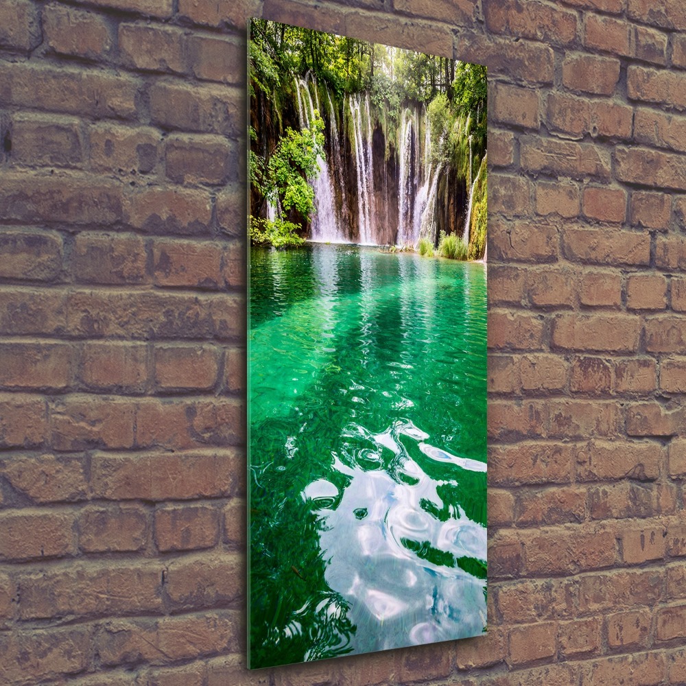 Tableau verre acrylique Lacs de Plitvice