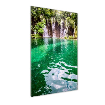 Tableau verre acrylique Lacs de Plitvice