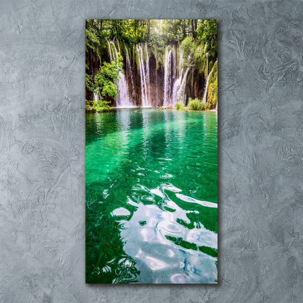 Tableau verre acrylique Lacs de Plitvice