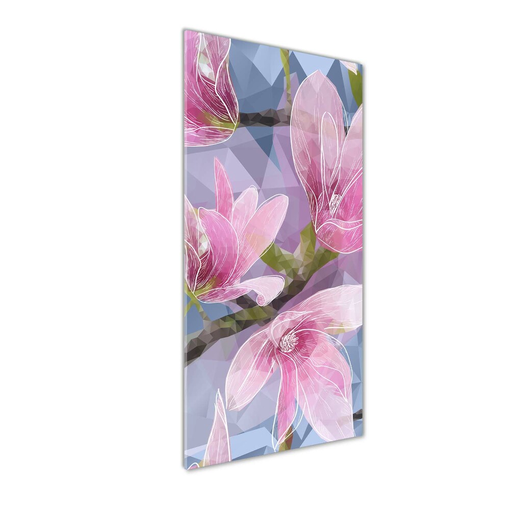 Acrylique tableau Fleur de magnolia