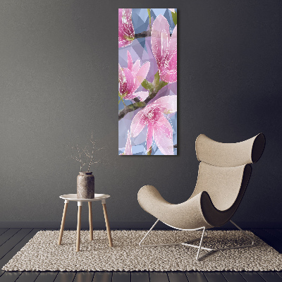 Acrylique tableau Fleur de magnolia