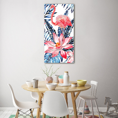 Tableau acrylique Les fleurs hawaïennes