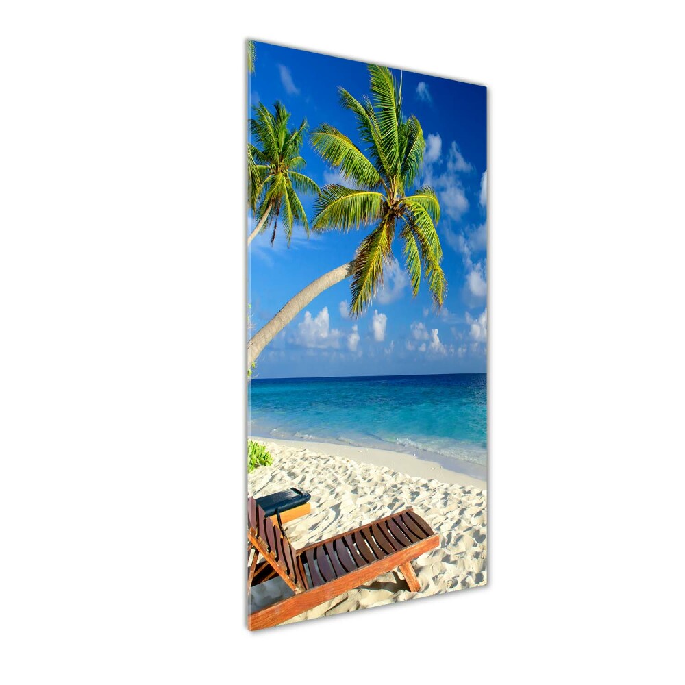 Tableau acrylique Plage tropicale