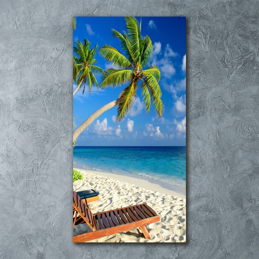 Tableau acrylique Plage tropicale