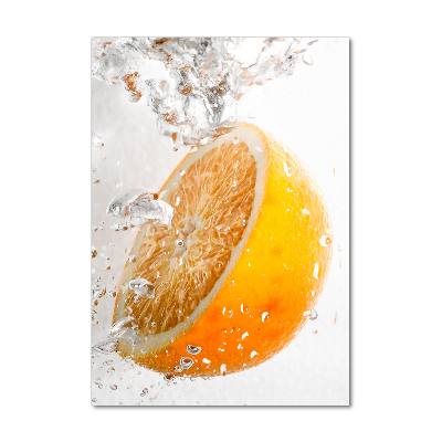 Tableau verre acrylique Oranges