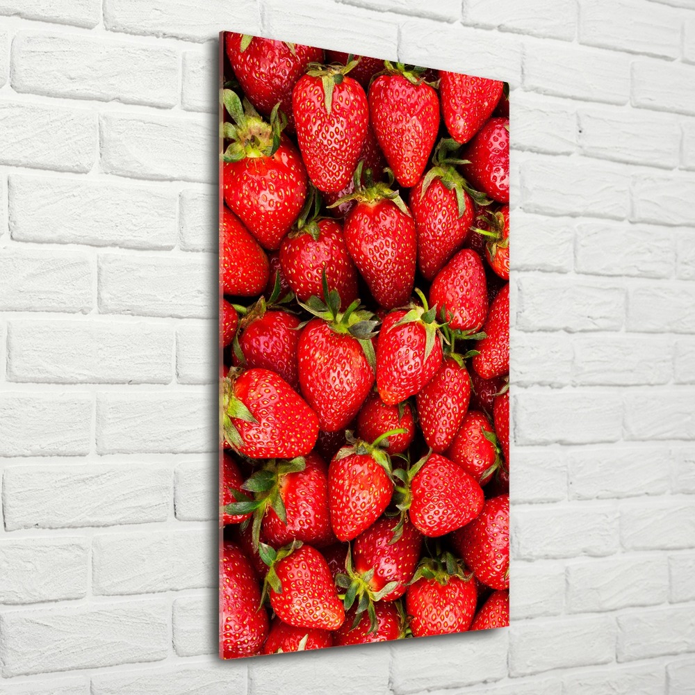 Tableau en acrylique Les fraises