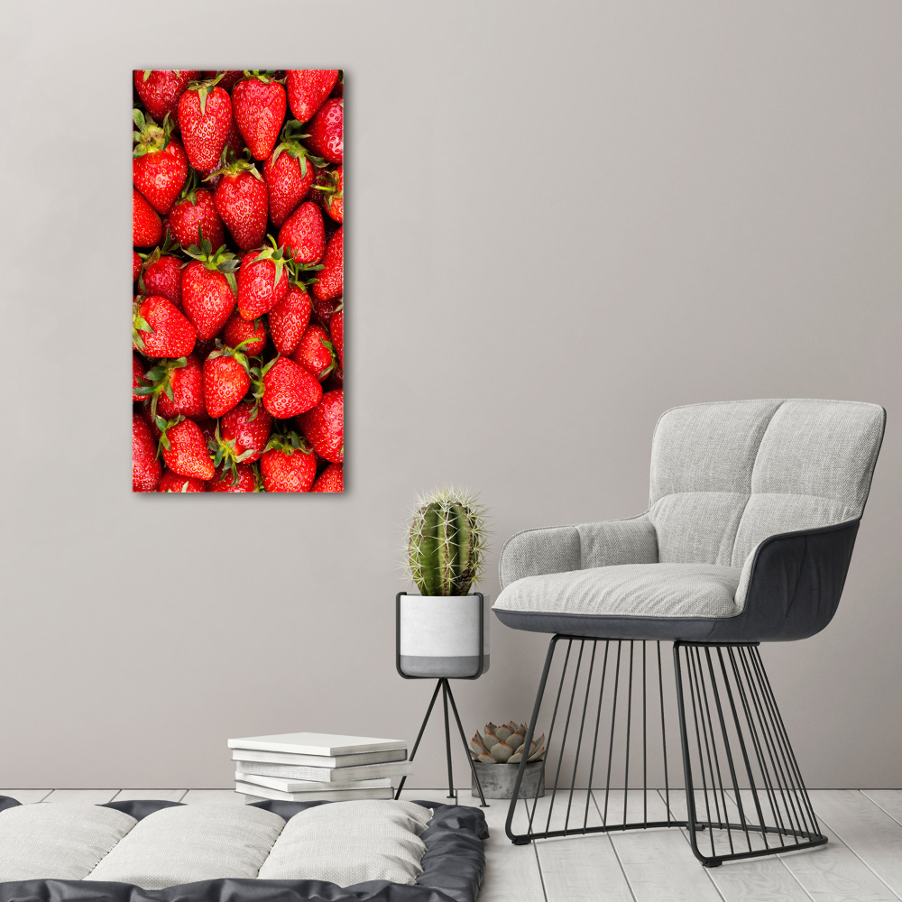 Tableau en acrylique Les fraises