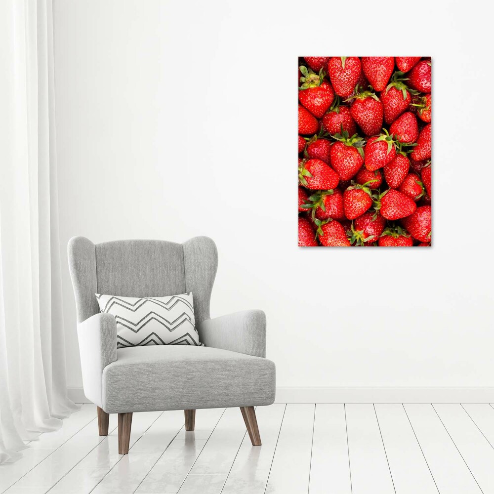 Tableau en acrylique Les fraises