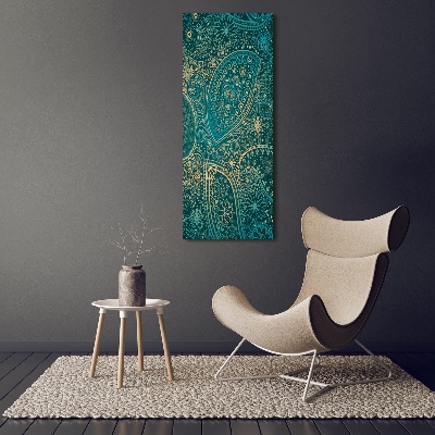 Tableau sur verre acrylique Motif décoratif