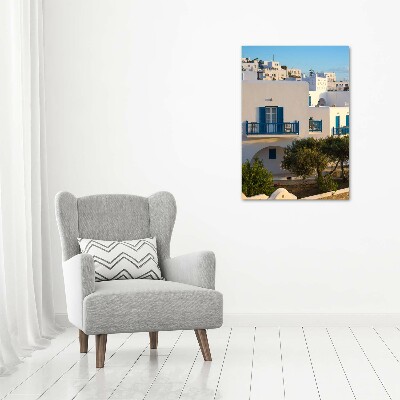 Tableau acrylique Mykonos Grèce