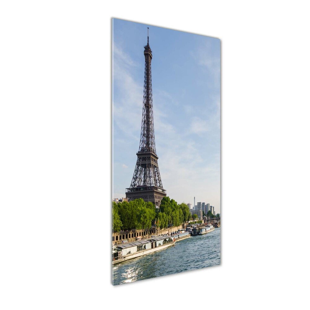 Tableau verre acrylique Tour Eiffel symbole de la France