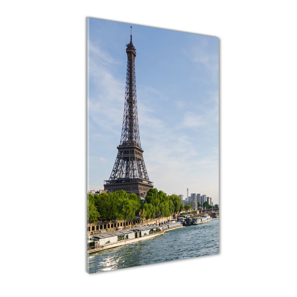 Tableau verre acrylique Tour Eiffel symbole de la France