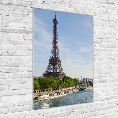 Tableau verre acrylique Tour Eiffel symbole de la France