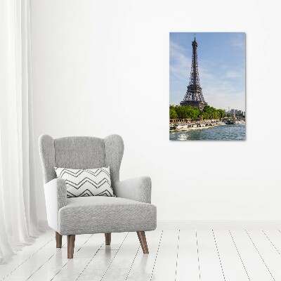 Tableau verre acrylique Tour Eiffel symbole de la France