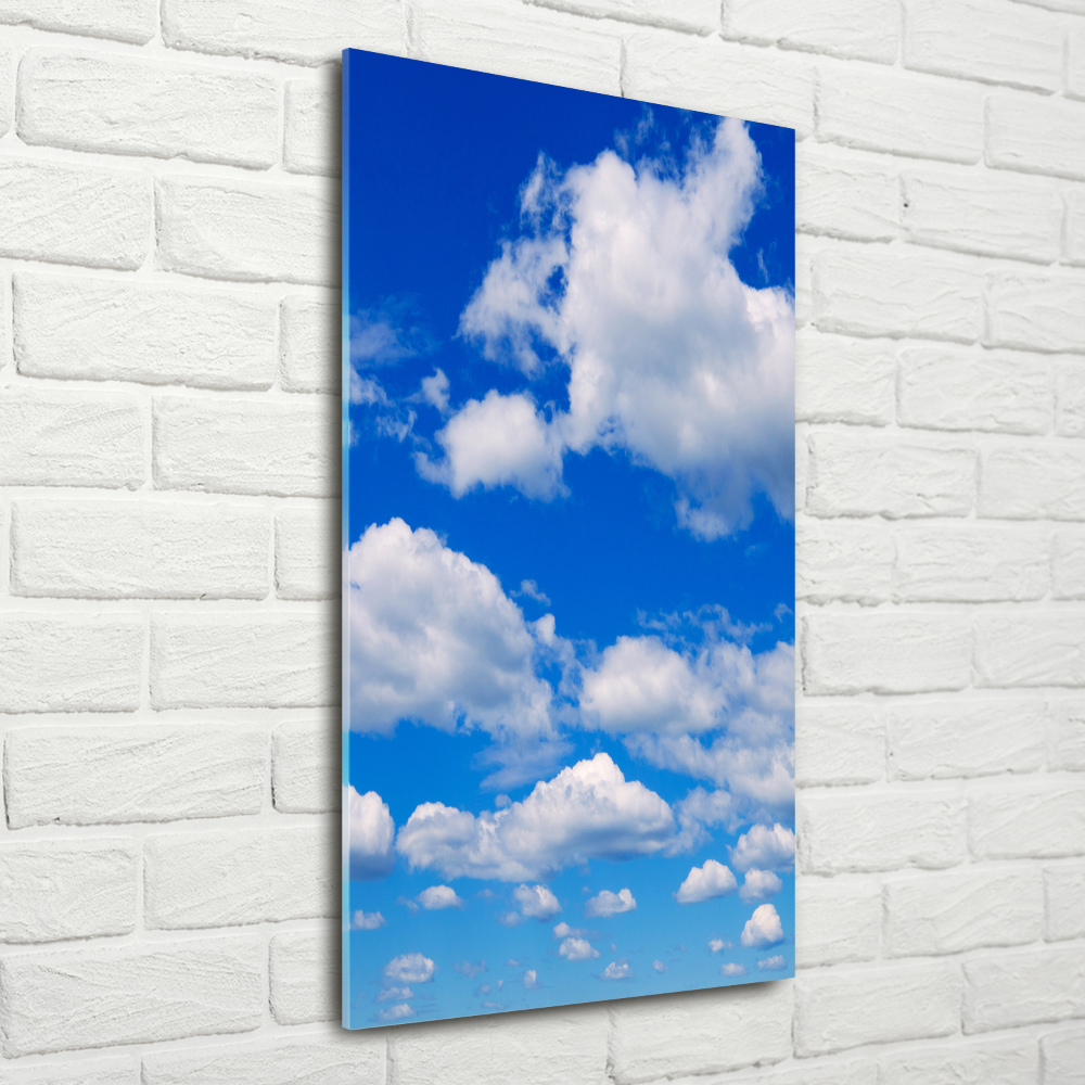 Acrylique tableau Nuages dans le ciel