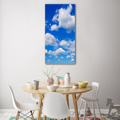 Acrylique tableau Nuages dans le ciel