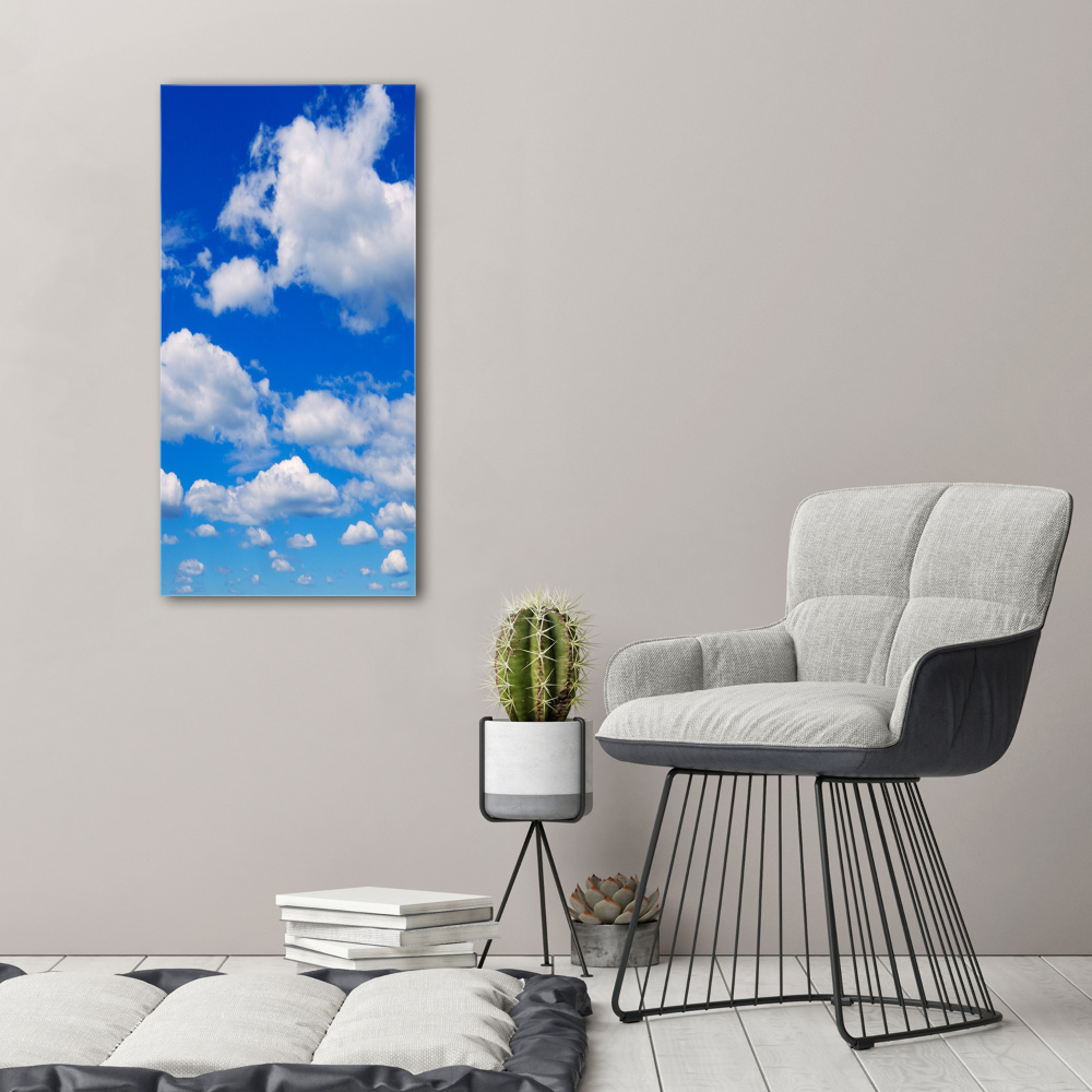 Acrylique tableau Nuages dans le ciel