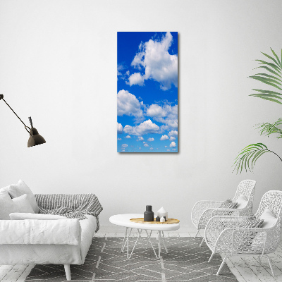 Acrylique tableau Nuages dans le ciel