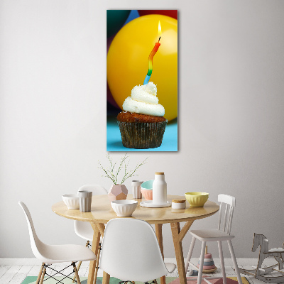 Acrylique tableau Gâteau d'anniversaire