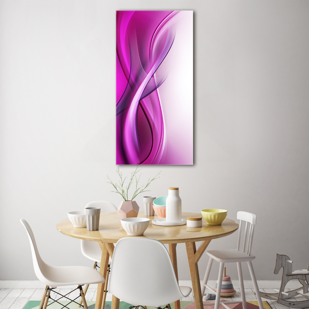 Tableau verre acrylique Fond de vagues