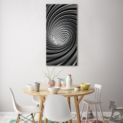 Tableau acrylique Vortex abstrait