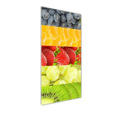 Tableau sur verre acrylique Fruits