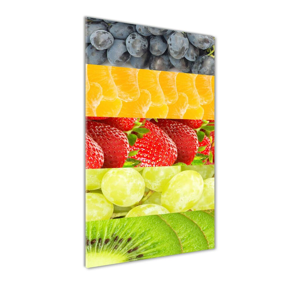 Tableau sur verre acrylique Fruits