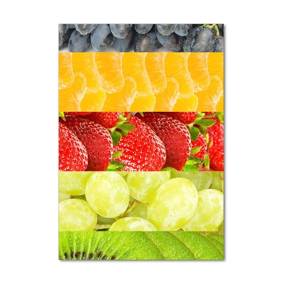 Tableau sur verre acrylique Fruits