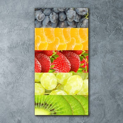 Tableau sur verre acrylique Fruits