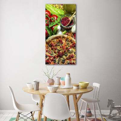 Tableau en acrylique Pizza