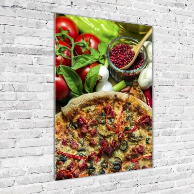 Tableau en acrylique Pizza