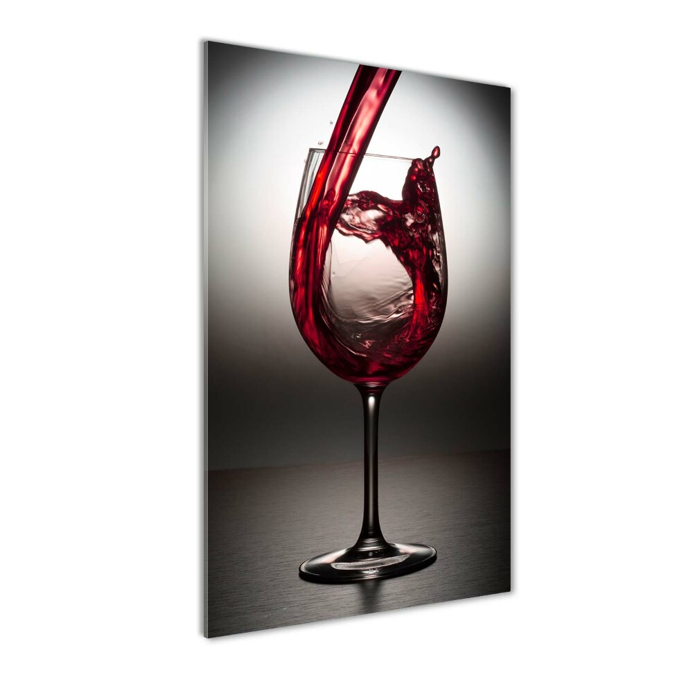 Acrylique tableau Vin rouge